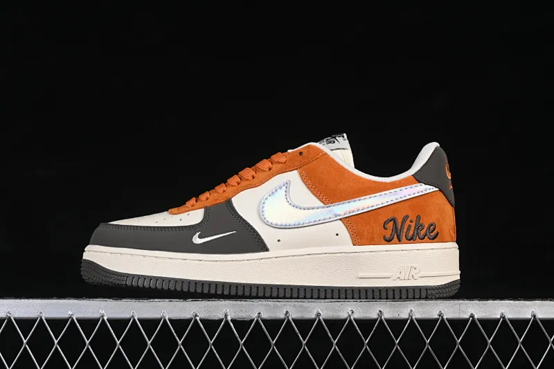 All Categories Nk Air Force 1 Air Force Series Nk Air Force 1 Low Air Force Low Nike Air Force 1'07 Low Brown Gray Laser Air Force One Low Casual Shoes NH0601-530